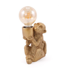 Lampe singe avec ampoule
