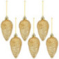 Pack de 6 sujets pomme de pin