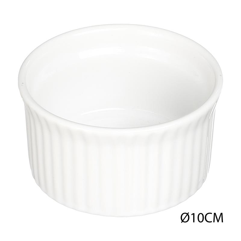 Ramequin ceramique blanc d9cm