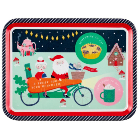 Plateau en melamine noel enfant