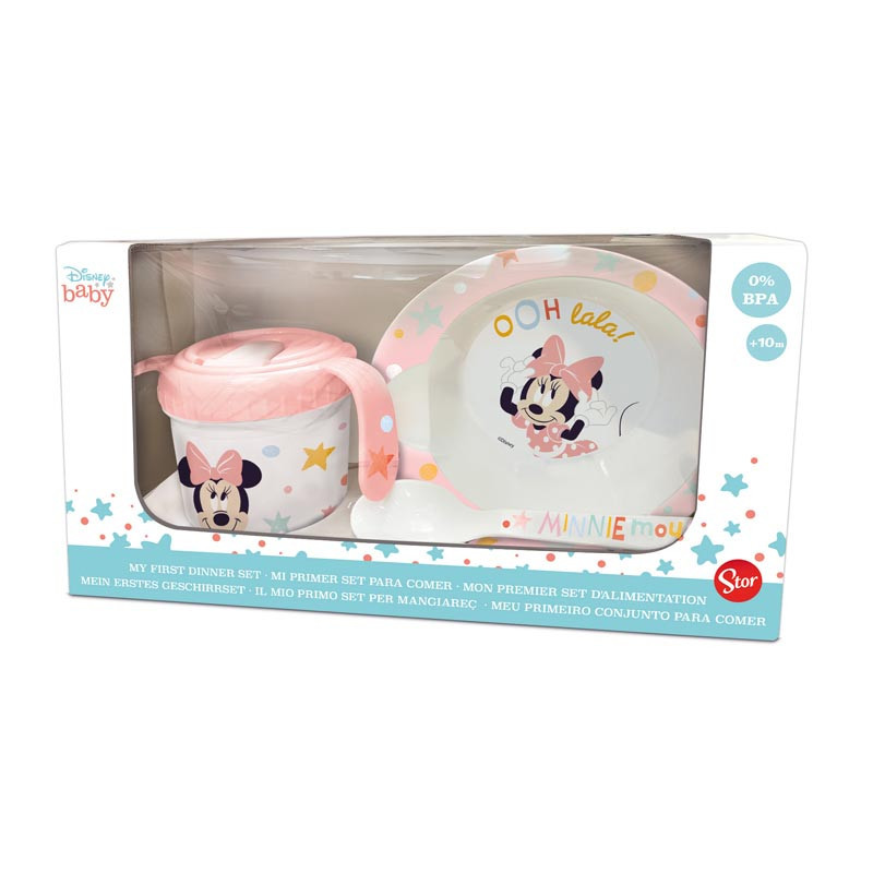 Coffret 3 pieces minnie
