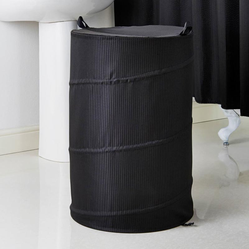 Paniere a linge pliable noire o4