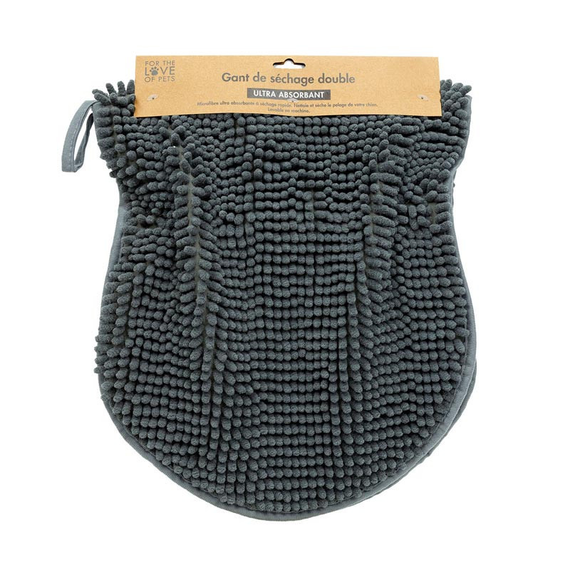 Serviette pour chien chenille