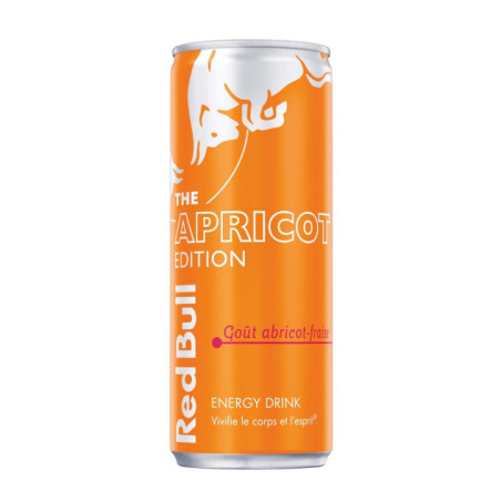 Boisson energisante abricot 25cl