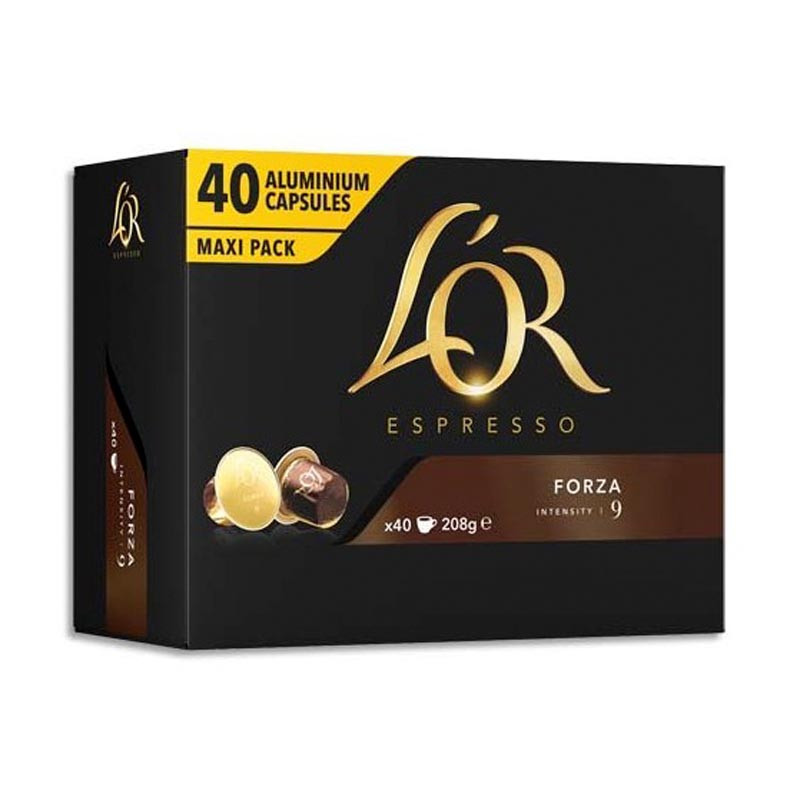 Cafe capsules forza x40 n°9