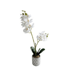 Orchidee artificielle en pot