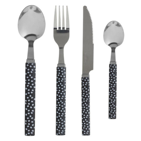 Menagere 24pcs noir