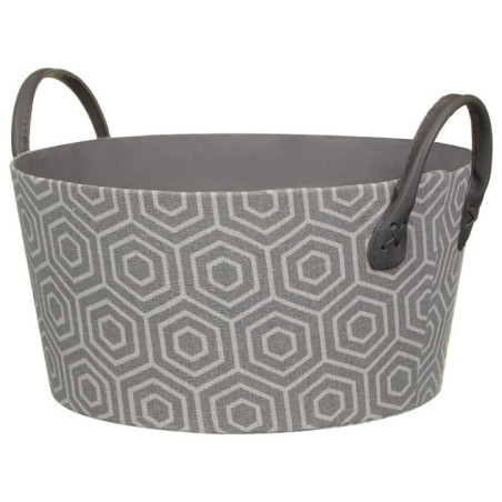 Panier rond avec poignees