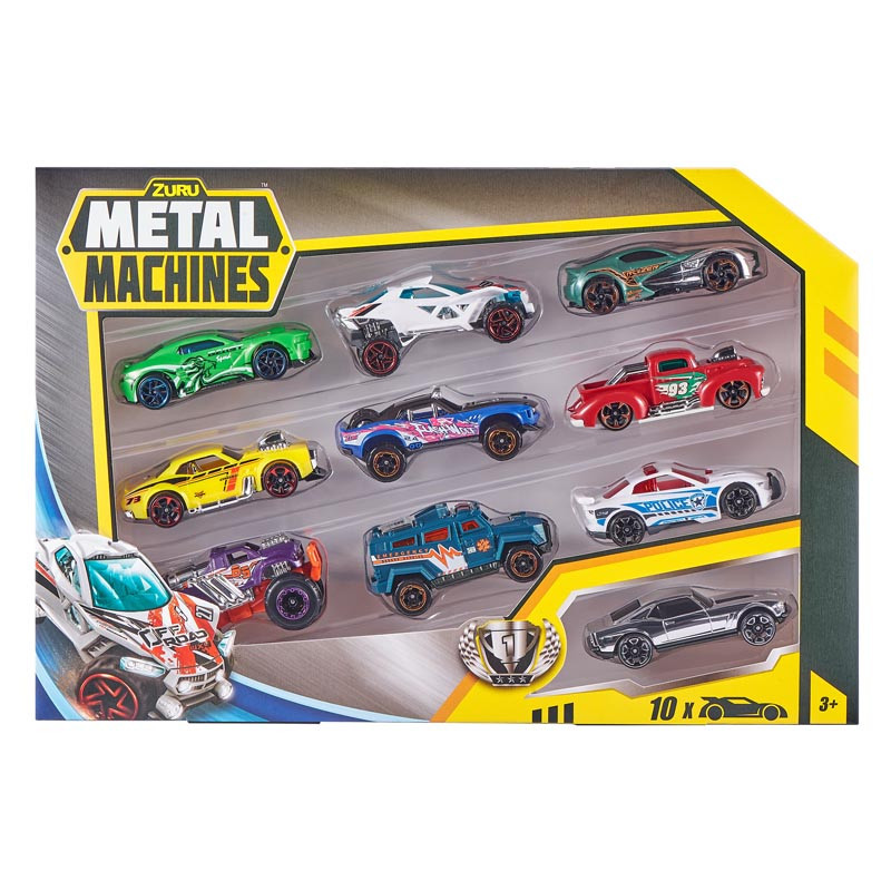 Voitures x10 metal machines-cars