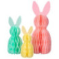 Nid d'abeille lapin 3pcs