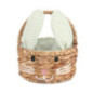 Panier tresse lapin