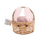 Panier tresse lapin 2 asst