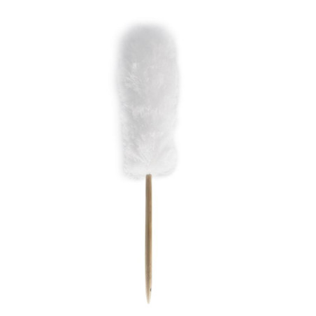 Plumeau microfibre manche bambou