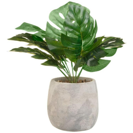 Mini monstera artificielle