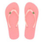 Tongs femme rose