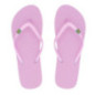 Tongs femme mauve