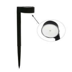 Lampadaire solaire rond x8
