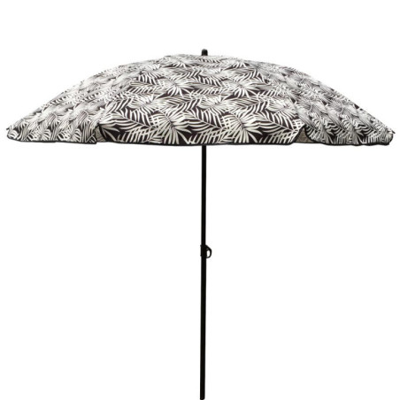 Parasol a motifs feuillis