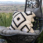 Coussin losanges tuffete 48x48cm