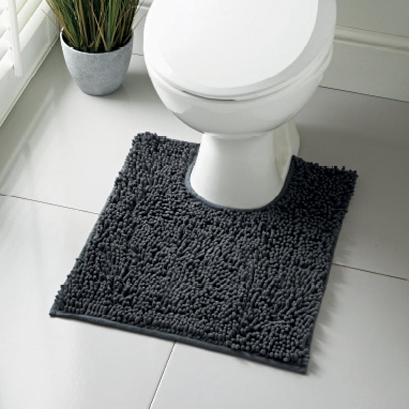 Tapis contour anthracite