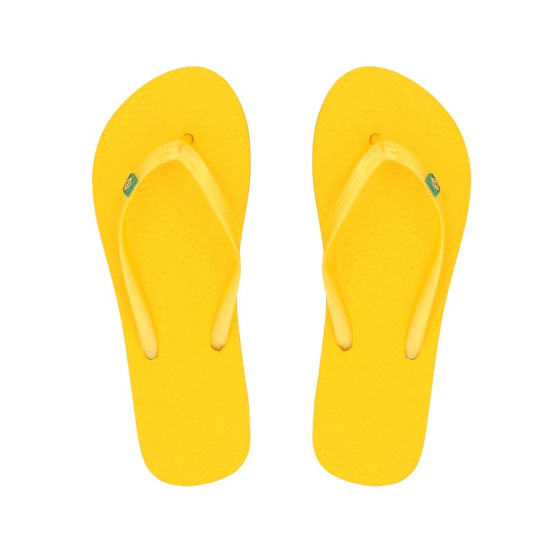 Tongs enfant jaune