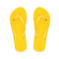 Tongs enfant jaune
