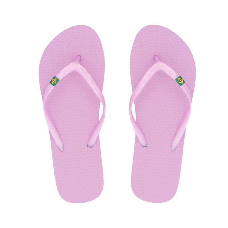 Tongs enfant mauve