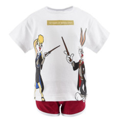 Ensemble fille tshirt mc + short