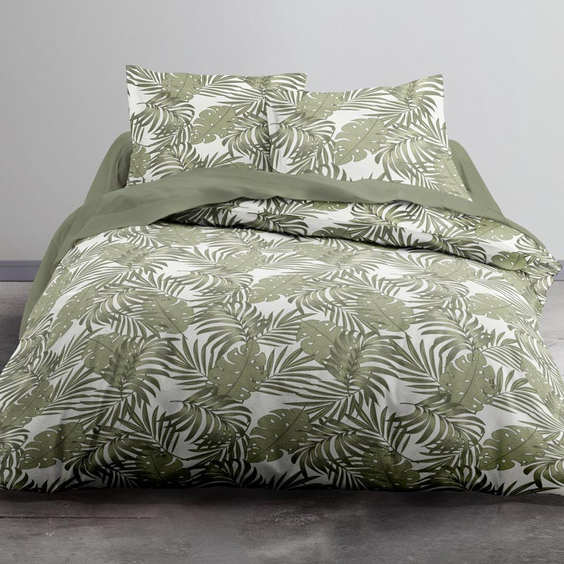 Parure 240x220 simply feuille tr