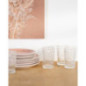 Verre haut transp embosse 350ml