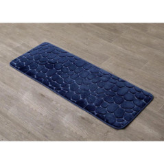 Tapis 45x120cm bleu