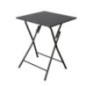 Large table pliante noir