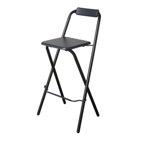 Chaise haute pliante noir