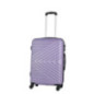 Valise 66 cm abs violet pastel