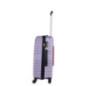 Valise 66 cm abs violet pastel