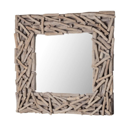 Miroir bois flotte