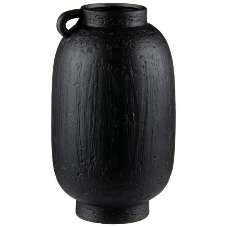 Vase amphore noir