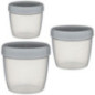 3 pots snacks