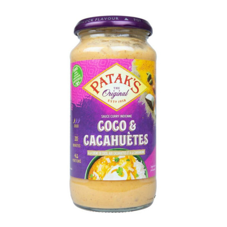 Sauce coco cacahuetes