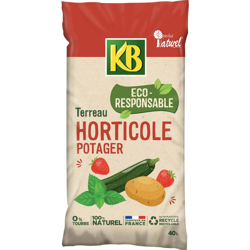 Terreau kb horticole potager 40l