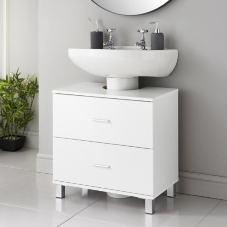 Dessous de lavabo 2 tiroirs
