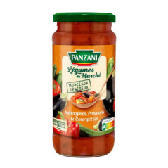 Panzani sauce aubergine poivrons