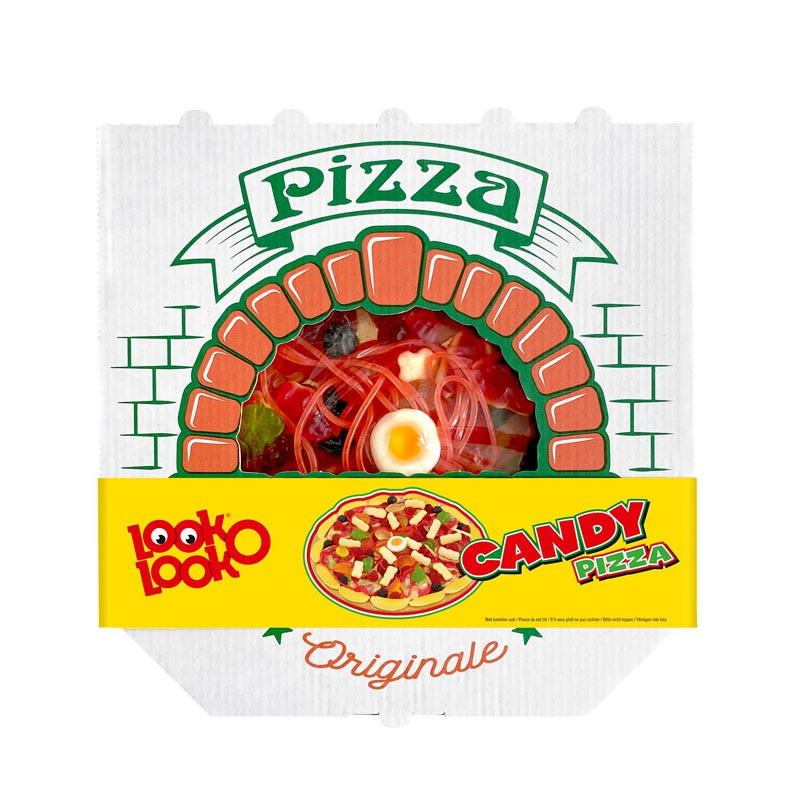 La Candy Pizza, une pizza de bonbons dans sa boite à pizza - Bonbon Factory