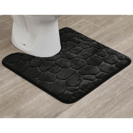 Tapis contour noir