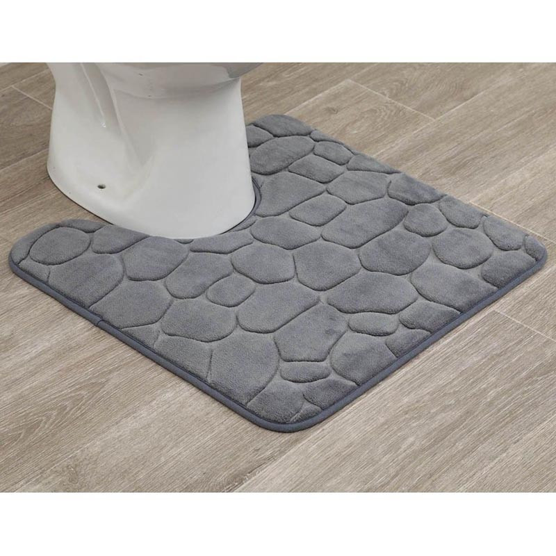 Tapis contour gris