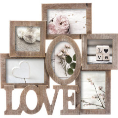 Pele-mele mdf 6ph charme