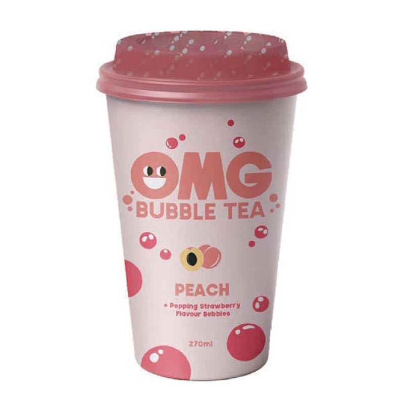 Bubble tea the peche fraise