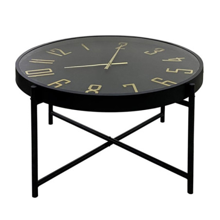 Table basse horloge