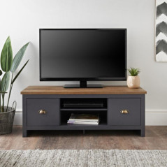 Millbrook meuble tv gris fonce