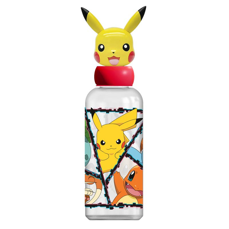 Promo Pokémon gobelet et paille figurine 3d chez b&m